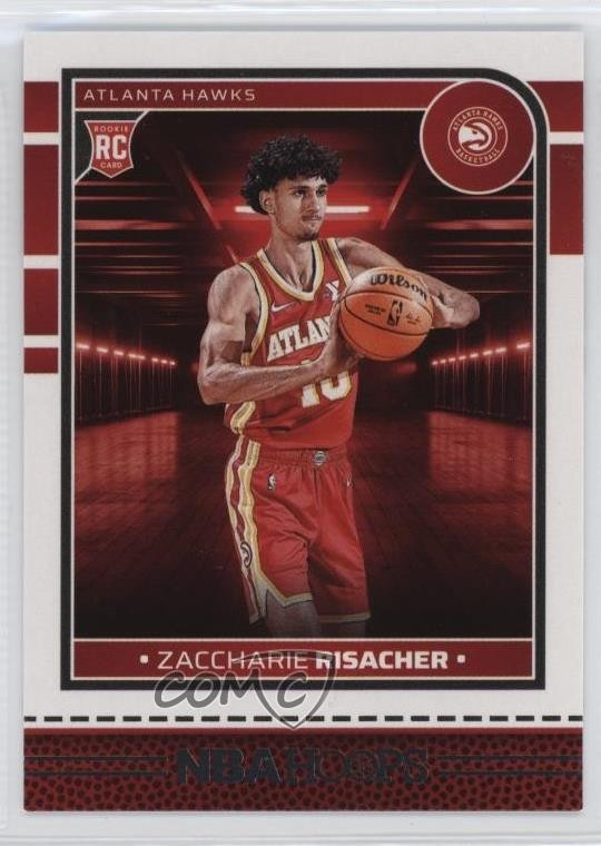 2024-25 Panini NBA Hoops Rookies Zaccharie Risacher #231 9mb