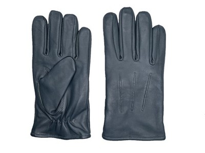 Men's GENUINE SHEEPSKIN soft leather winter gloves w/ fleece lining  S- 3XL