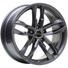 CERCHIO IN LEGA AVUS AF16 PER AUDI A1 SPORTBACK 7.5X17 5X100 ANTHRACITE GBR