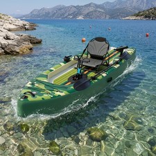 Danrelax 12ft Premium Inflatable Fishing Kaya...