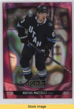 2024-25 O-Pee-Chee Platinum Pink Magma Matias Maccelli #135 READ 8db