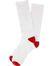 Boot Barn Boys' Crew Sock 3-Pack - BB3PKBTS-WHT S/M