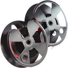 Royal KMM Typewriter Desktop Twin Metal Spools with New Black and Red Ribbon