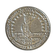 1969 Smithsonian Coat of Arms Commonwealth of Pennsylvania Folklife Token Coin