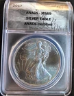 2017 American Eagle ANACS MS-69 Certified US Mint Bullion-0.999 Silver 1 Oz Coin