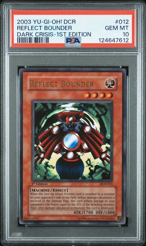 Reflect Bounder DCR-012 1st Edition Ultra Rare Yugioh PSA 10 *612