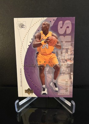 #'ed/750 🔥 SHAQUILLE O'NEAL SP 2002-03 Upper Deck Ultimate Collection #27 HOF