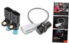 3-PC Engine Camshaft Crankshaft Position Sensors Compatible with Volkswagen