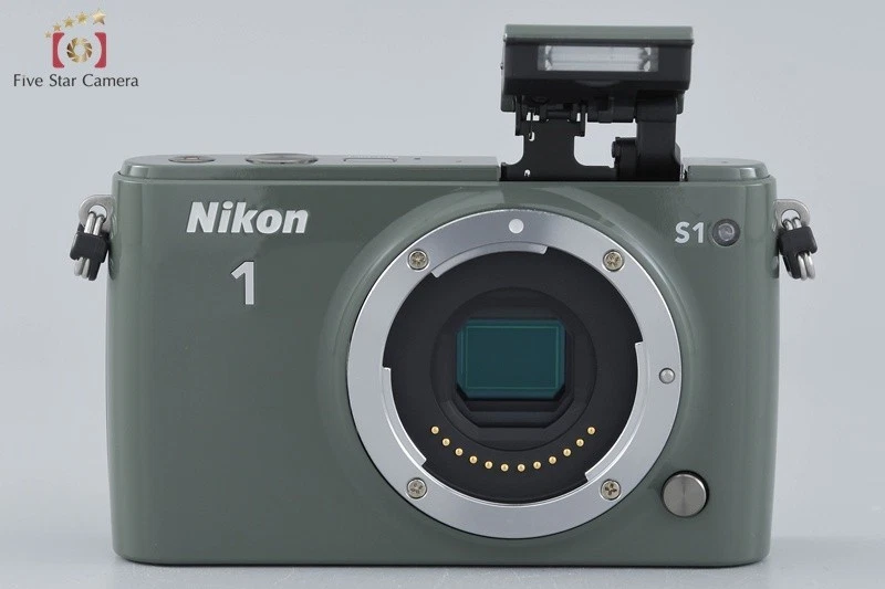 Cámara digital Nikon 1 S1 caqui 10,1 MP "Contador de obturadores 149" [Excelente] Foto 4 de 4