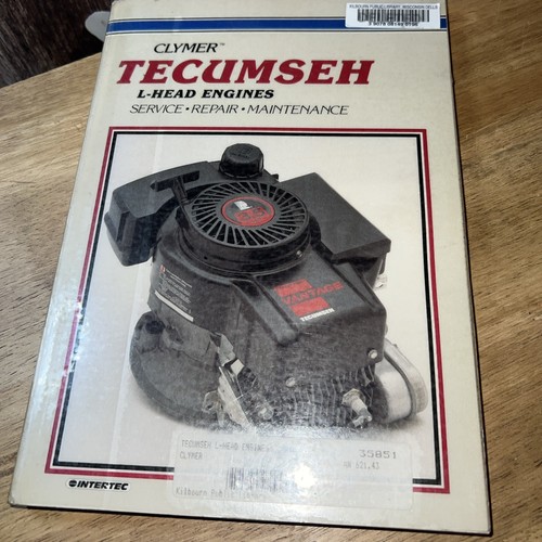 Tecumseh L-Head Engines Clymer Repair Manual - used