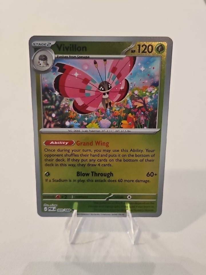 Pokemon TCG Vivillon 9/88 Perfect Order Reverse Holo NM