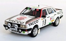 Trophy Dsn381 Audi 80 Quattro 7th Monte Carlo 1984 No.10 Darniche Mah 143