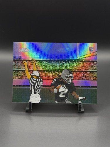 Ashton Jeanty #TECMO-18 2025 Topps Chrome Tecmo card