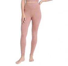 All In Motion Leggings Women’s S Small Heathered Beige Allover Cozy High Rise