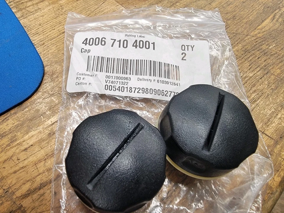 NEW (SET OF 2) OEM STIHL #4006-710-4001 SPOOL BUMP CAP FITS AUTOCUT C 5-2, C 4-2 - Image 4 of 4