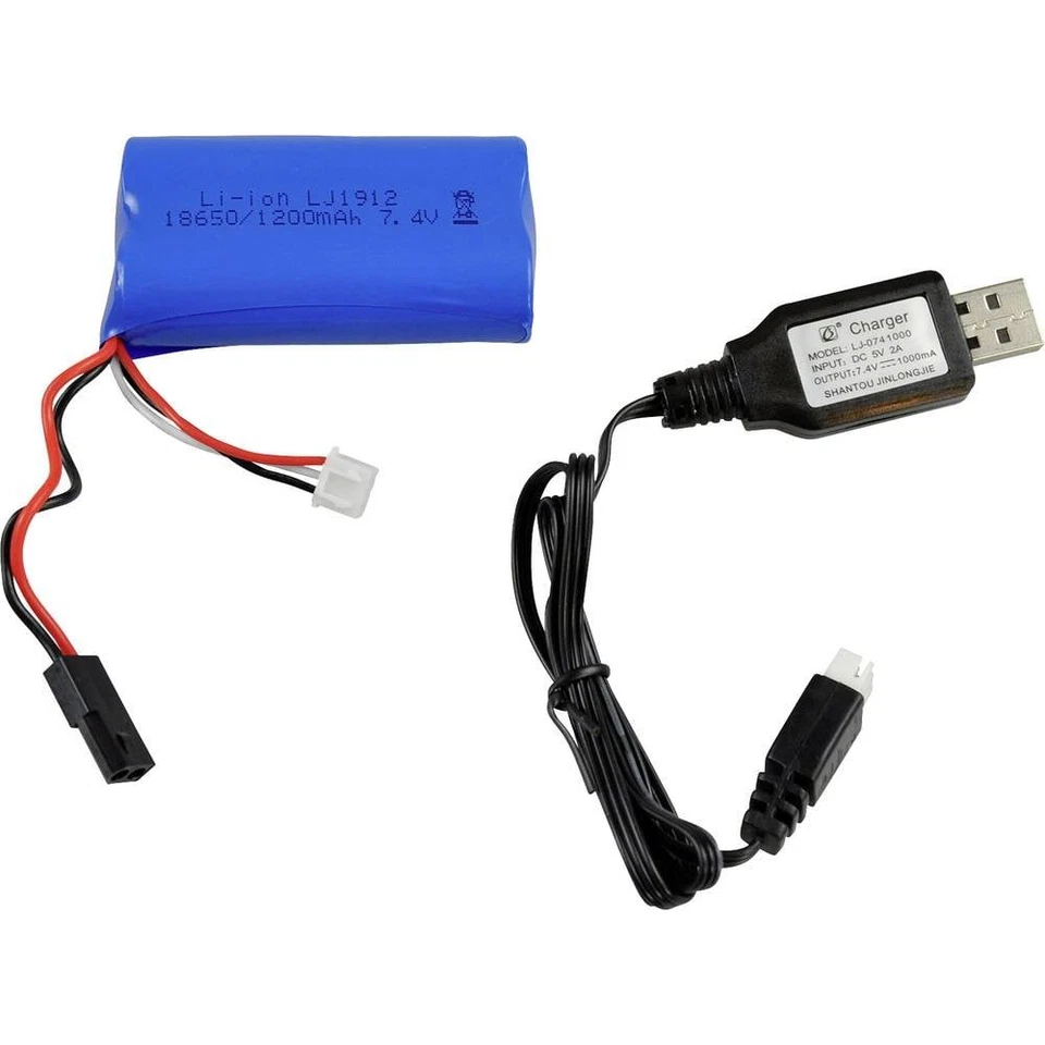 Amewi Grigio, Blu 1:12 Automodello Elettrica Veicolo cingolato RtR 2,4 GHz - Immagine 3 di 4