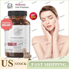 Happy Mammoth Hormone Harmony Natural Hormonal Support for Women 72 Capsules HOT