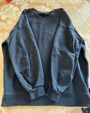 Lululemon black fleece sweatshirt Size 8