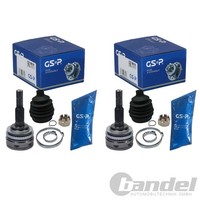 2X GSP Antriebswellengelenk Satz Radseitig Passend FüR Daewoo Espero Nexia Racer