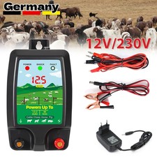Weidezaungerät 12V/230V Elektrozaungerät Weidezaun Weidegerät Elektrozaun NEW