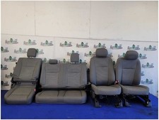 2015-2017 Ford F150 Pickup Truck Extended Cab Set Gray Cloth Seats Bucket 2797