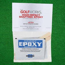 GOLFWORKS High Strength Epoxy Packets 3 Pack  High Impact Shafting Epoxy - NEW