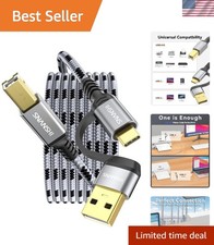 Versatile 20FT USB B to USB C Cable: Connect Printers, Scanners  MIDI Gear