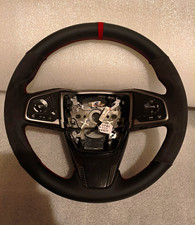 Honda Civic Mk10 Type R Style Sport Style Steering Wheel Reupholstered Leather