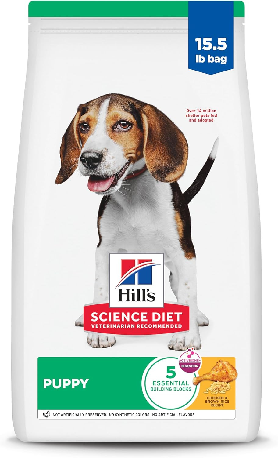 Hill'S Science Diet Puppy, Puppy Premium Nutrition, Dry Dog Food, Chicken & Brow