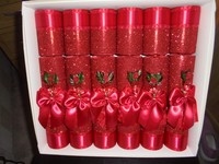 *** BOX OF 6 FILL YOUR OWN LUXURY CHRISTMAS CRACKERS**
