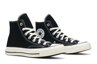 Converse Chuck 70 Vintage Canvas High Black Men's 162050C | eBay