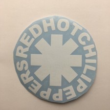 Red Hot Chili Peppers Band Logo Die Cut Vinyl Sticker Hard Rock and Roll Metal
