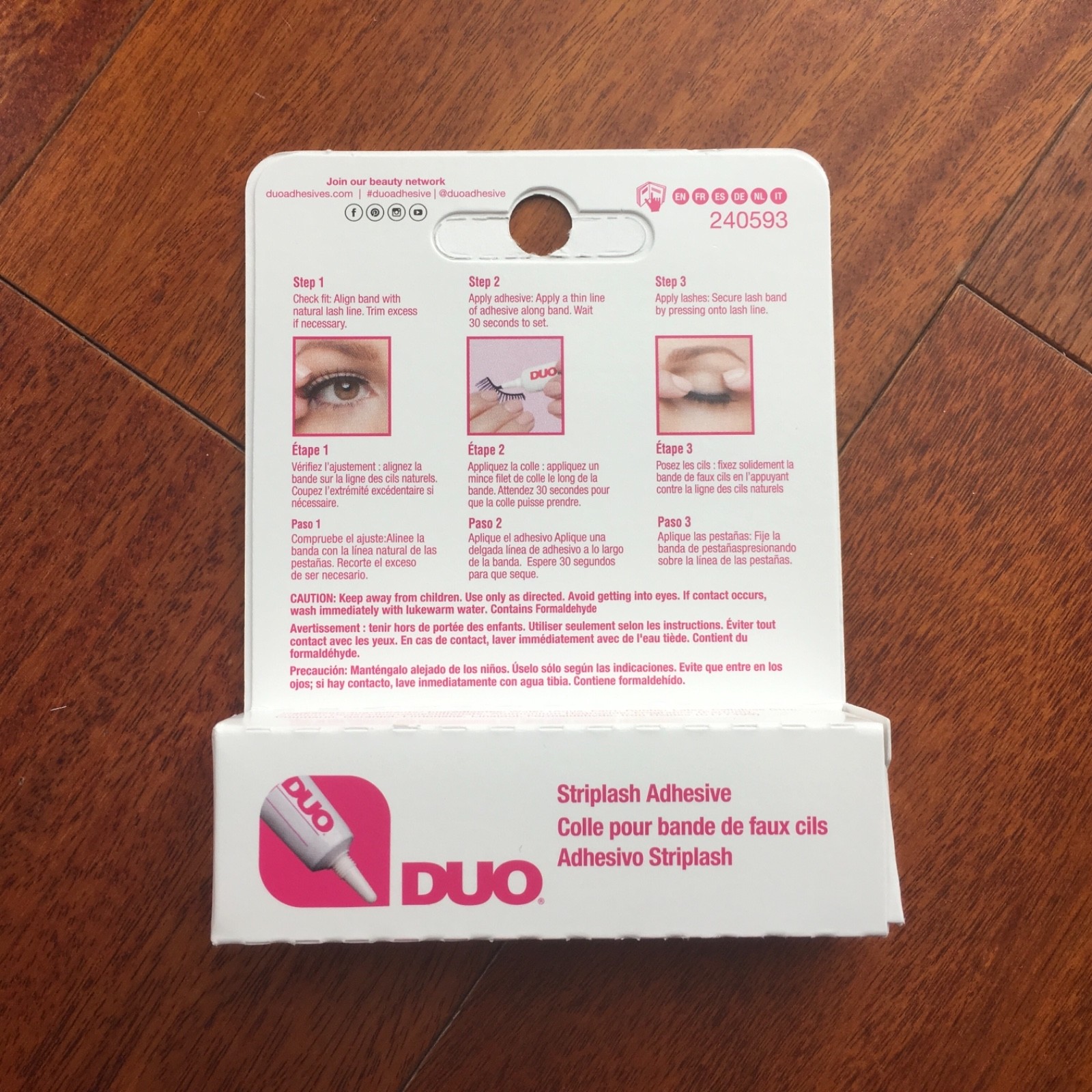 DUO Waterproof Eyelash Adhesive (glue) "7g Black/Dark" (Pi) eBay