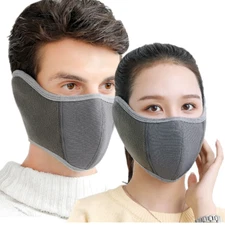 Winter Fleece Warm Face Mask Neck Warmer Winter Adult Unisex Ear Muff Insulated
