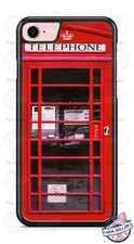 Funda Cabina Telefónica Retro Londres Inglés Para iPhone 13 12 Samsung s21 LG Google