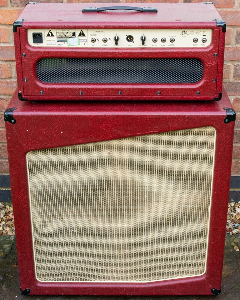 EPIPHONE TRIGGERMAN 100H DSP 100 WATT TRIGGER CAB HALF STACK GUITAR AMPLIFIER - Image 2 of 4