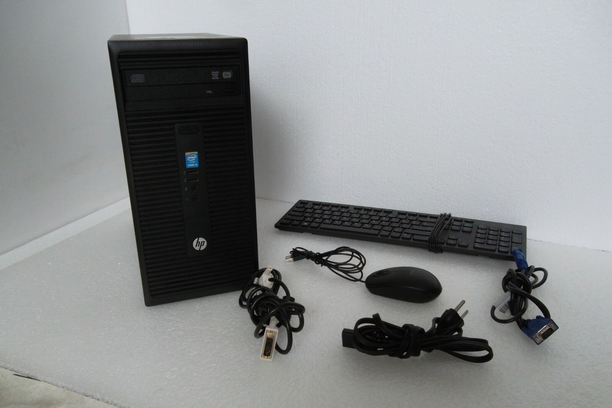 HP 280 G1 MT Intel Core i5 (4th Gen) 3.0GHz 6GB 500GB DVD±RW Wi-Fi