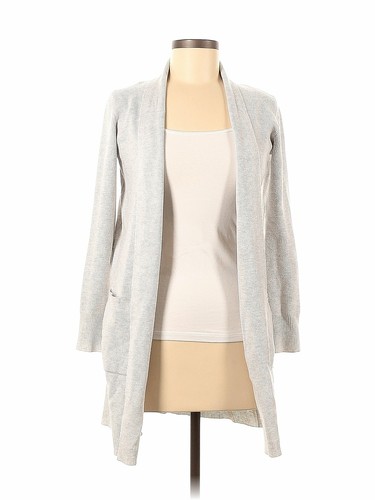 Evolution by Cyrus Women Gray Cardigan 