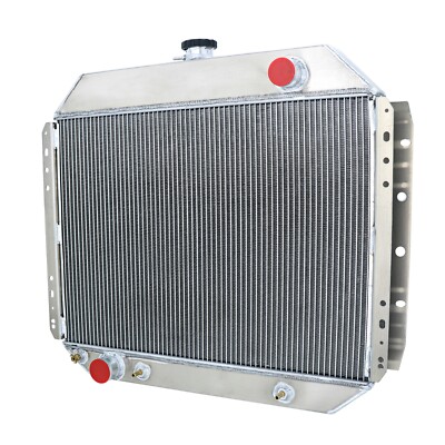 ASI 4-Row Aluminum Radiator For 1966-1979 Ford Trucks & 78-79 Bronco - Lifetime Warranty