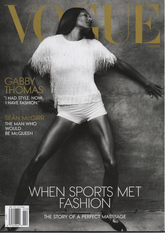 Vogue Gabby Thomas Sean McGirr McQueen Sam McKinniss Adrien Brody Winter 2025