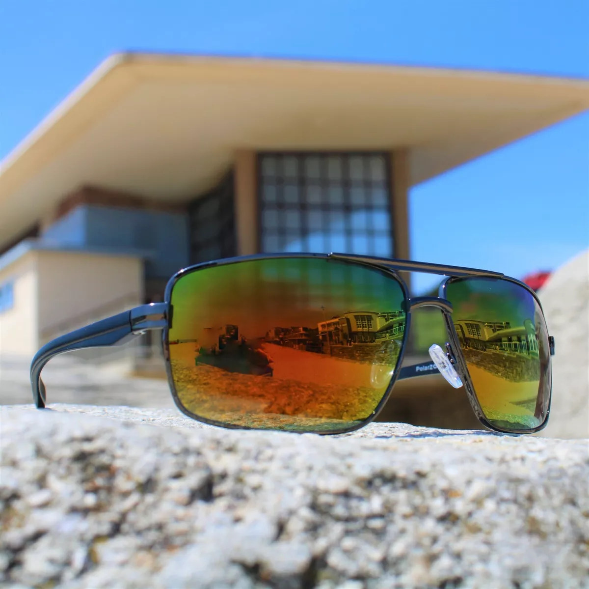 Polarised hotsell designer sunglasses