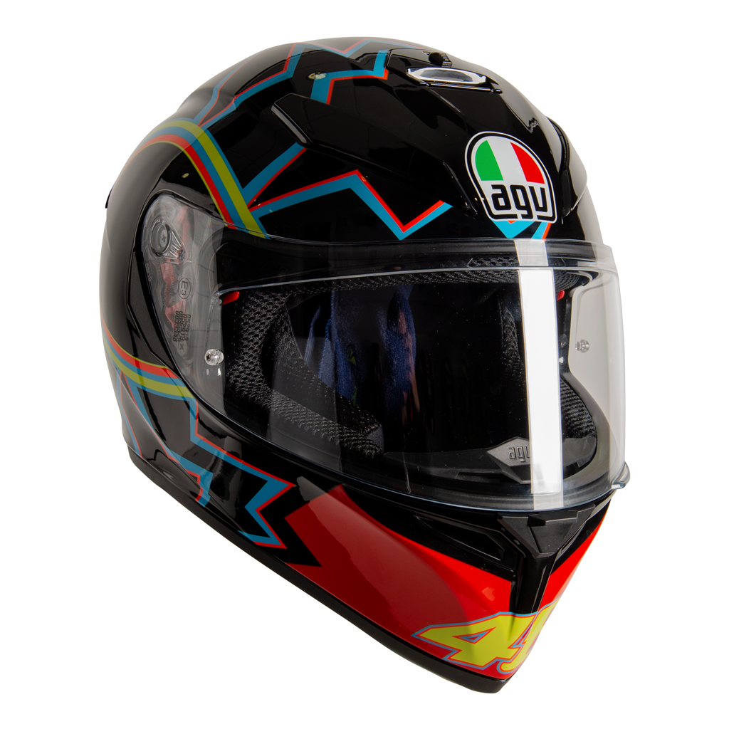 AGV K3 SV-S Mono Motorcycle Motorbike Full Face Helmet - VR46 | eBay