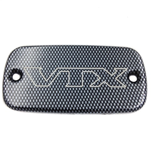 Carbon Fiber Brake Fluid Reservoir Cap Cover "VTX" For 20022011 Honda VTX 1800 eBay