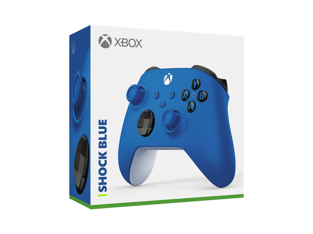 Xbox Controller Wireless - Shock Blue, for Xbox one Controller, X 