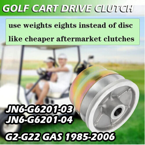 Drive Clutch for Yamaha G2A G8 G9 G11 G16 G19 G20 G21 G22A 4 Cycle Gas