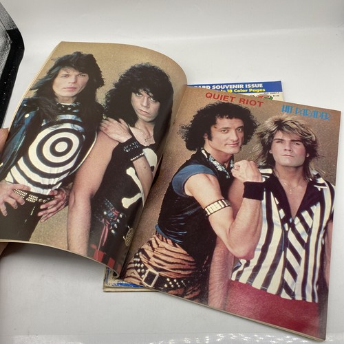 Lot Of 3 80s Hit Parader/Circus Magazines Def Leppard Led Zeppelin Van Halen See - Picture 3 of 24