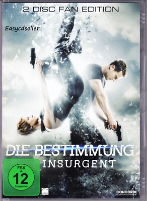 DIE BESTIMMUNG INSURGENT 2 DISC SPECIAL EDITION DVD MIT SHAILENE WOODLEY