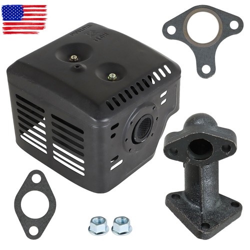 Timunr Schalldämpfer-Kit Für Honda GX240 GX270 Motoren - 8HP 9HP Ersatzteil