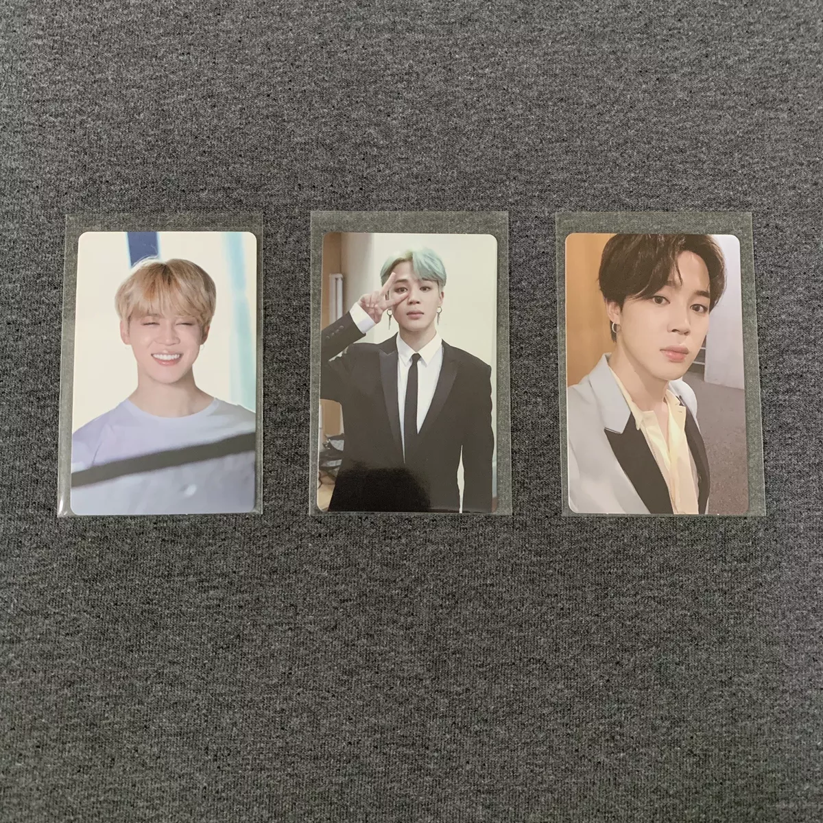 BTS Memories DVD and Bluray Jimin Photocard 17/18/19 set (Only PC 3 ea)