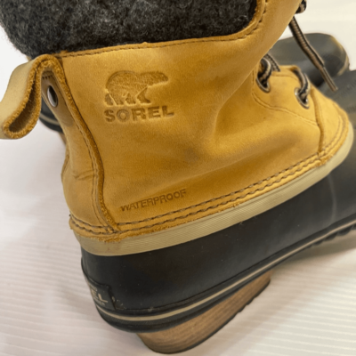 Sorel Slimpack Lace II Duck Boots Womens 9.5 9 1/2 NL2348  display picture 1